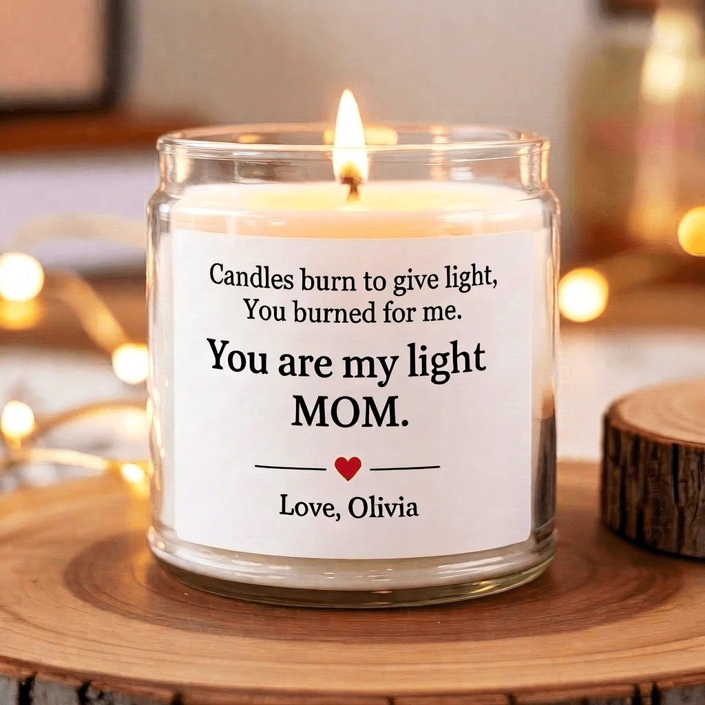 You're My Light - Custom 9oz Scented Candle